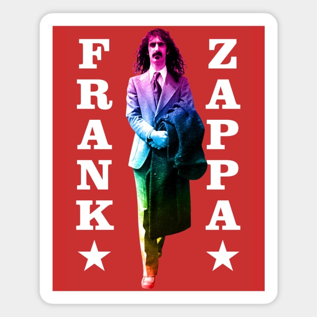 Frank Zappa Magnet by PLAYDIGITAL2020
